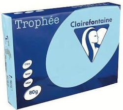 Clairefontaine Χαρτί A4 80gr/m² 500 φύλλα Γαλάζιο