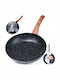 Vilde Non-Stick Pan Interior Coating Granite Granitica 24cm Black