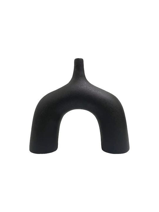 Decor Ceramic pentru Masă Fb94601.02 Negru Mat 34x10x33cm