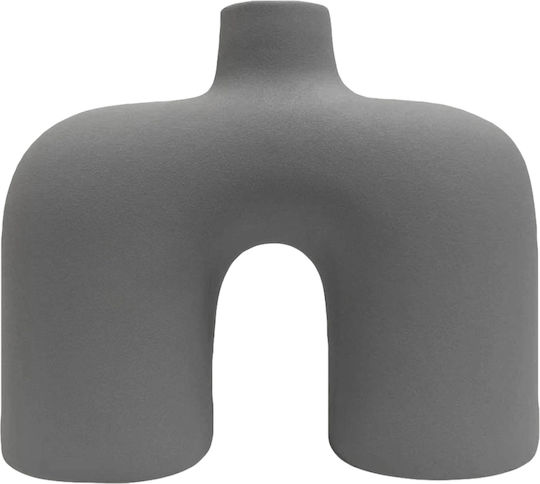 Tabletop Ceramic Decorative Item Fb94600.03 Gray Matte 27x9x23cm