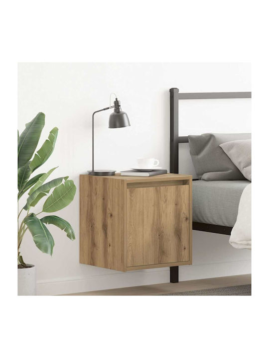 Wooden Bedside Tables Artisian Oak Set of 2 38x...