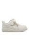 Παιδικά Sneakers με Σκρατς Λευκά