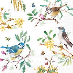 Decoupage-Serviette 1 Stück Frühlingsgeschichte