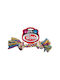 Pet Nova Παιχνίδι Σκύλου Cotton Knotted Rope 17cm