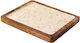 Holzplatte Weiß Pe 20x16cm Goldene Punkte-Prestige