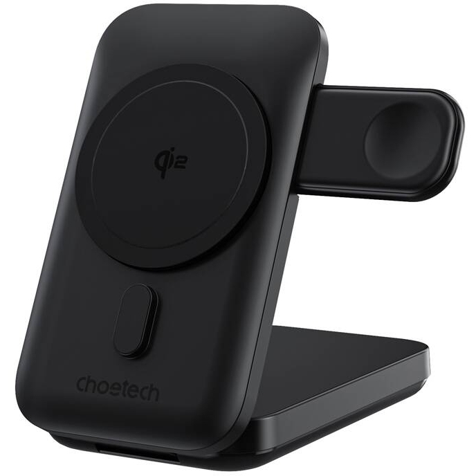 3in1 Μαγνητικός φορτιστής Choetech B750 10000mAh Qi2 (Μαύρο)