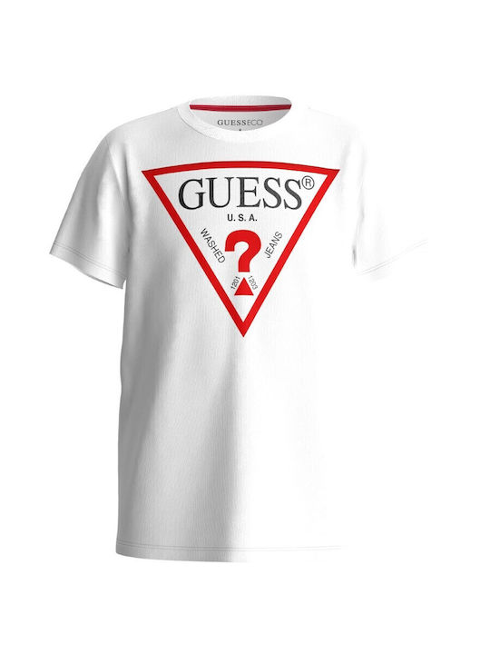 Guess Παιδικό T-shirt Λευκή