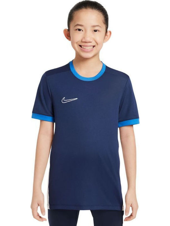 Nike Παιδικό T-shirt Dri-Fit Navy Μπλε Academy