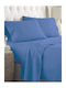 Sunshine Cotton Feelings 152 Σετ Σεντόνια Μονά 160x270εκ. Blue 152-12 (3τμχ)