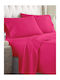 Sunshine Сет Чаршафи Двойни 200x270см. Cotton Feelings 152 Fuchsia 152-12 4бр