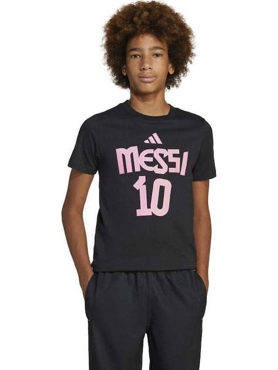 Kinder-T-Shirt Schwarz Graphic