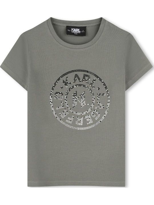 Kinder-T-Shirt Haki