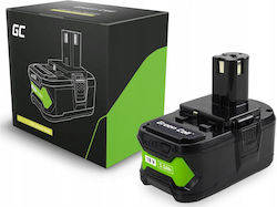 Green Cell Батерия за Инструмент 18V PTRY18V5 Green Cell Батерия за Инструмент 18V PTRY18V5