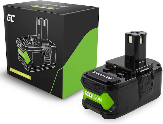 Green Cell Werkzeugbatterie 18V mit Kapazität 5Ah