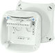 Hensel Surface Mounted Electrical Box Watertight IP65 in Gray Color