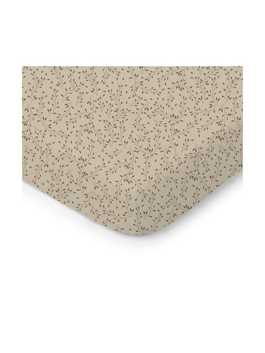 Color Stories Fitted Beige Baby Sheets 120x60cm Color Stories Fitted Beige Baby Sheets 120x60cm