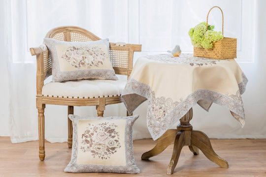 PLS-TB1217 Jacquard Style Grey 100% Jacquard Pillow 35×50 Liolios Home
