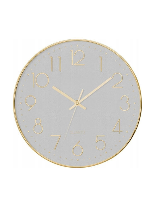 Atmosphera Silent Atmosphera Wanduhr Rot Ø30cm