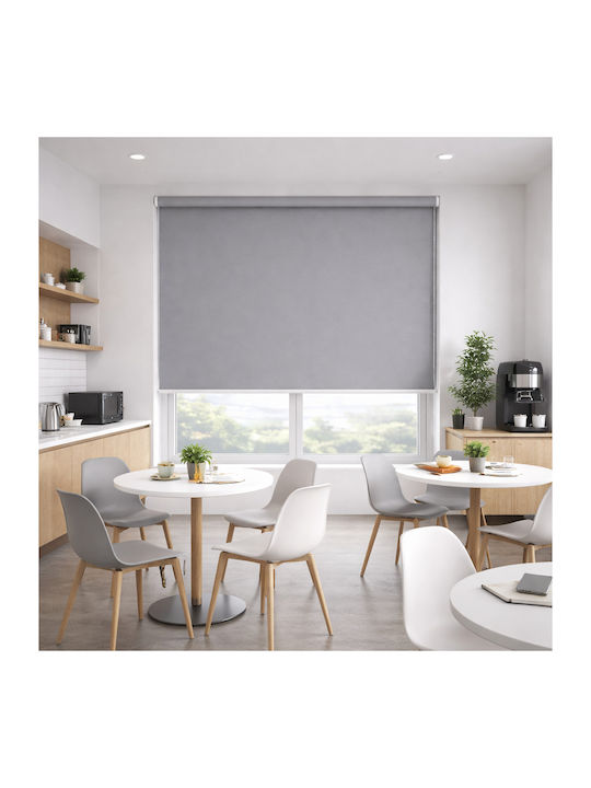 ForHome Ρόλερ Σκίασης Μερικής Συσκότισης Γκρι Π120xΥ180εκ. GBB-05676