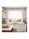 ForHome Roller Blinds Partial Blackout White W150xH180cm GBB-05674