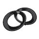 1 Pair BMW X3 E83 LCI 2007-2010 Decorative Fog Light Covers Car Bumper