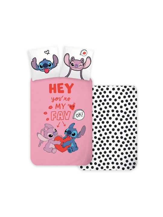 Disney Lilo And Stitch Hey Set Kids Duvet Cover...