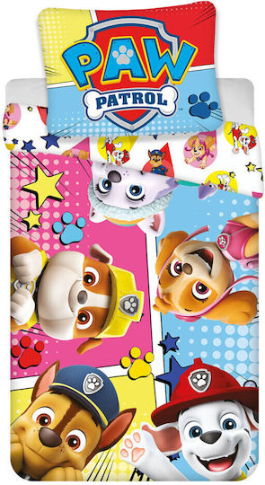 Paw Patrol Set Kinderbettbezüge Einzeln Mehrfarbige