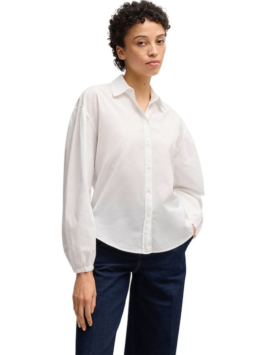 Women's Long Sleeve Shirt White