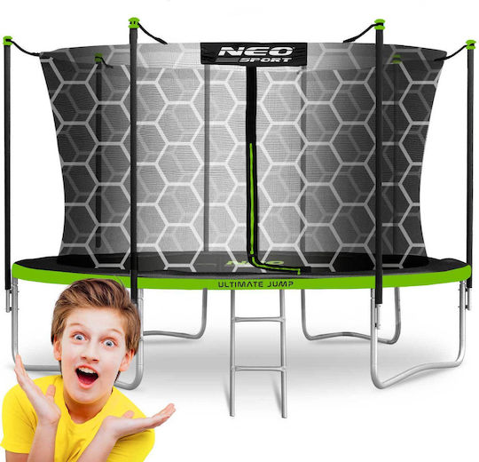 NEO Sport Trampolin Draußen mit Netz & Leiter