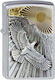 Zippo Eagle Sun Winddicht Feuerzeug Flamme in G...