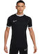 Dri-FIT Academy 21 Dri-Fit Αθλητικό T-shirt Μαύρο