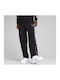 Pantaloni de trening cu Elastic Negru