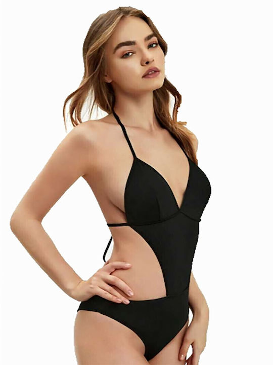 Damen Schwarzer Body 2078