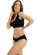 Γυναικεία Slip 3Pack χωρίς Ραφές Μαύρο