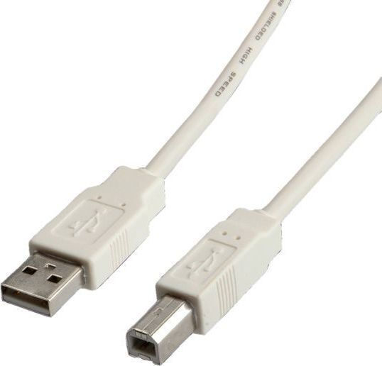 Rbline USB 2.0 Cable USB-A male - USB-B male Γκρι 3m
