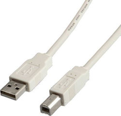 Rbline USB 2.0 USB-A-Stecker zu USB-B-Stecker Grau 1,8 m