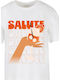 Miss Tee Saluti A Tutti Tee White Yes Ss24 Mst124-00220