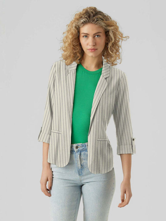 Vero Moda Women's Blazer Ecru