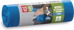 Trash Bags Capacity 120lt 10pcs Blue Trash Bags Capacity 120lt 10pcs Blue