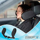 Sumex Memory Foam Hlu1000 Side Headrest Cushions Black 11x17x4.5cm