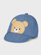 Mayoral Kids' Hat Jockey Fabric Blue