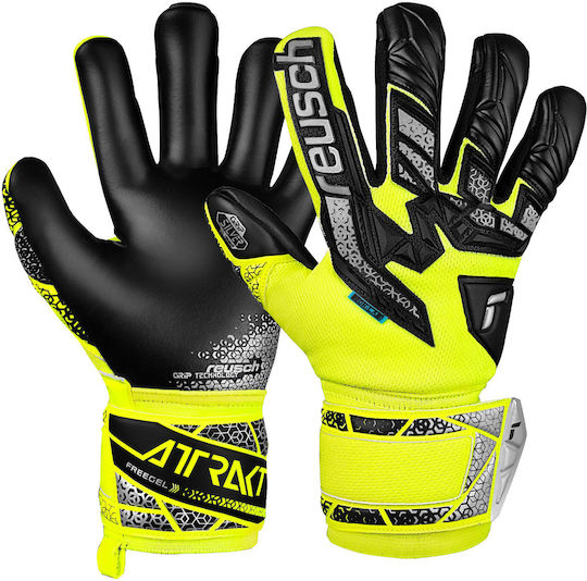 Reusch Attrakt Freegel Γάντια Τερματοφύλακα Παιδικά Κίτρινα
