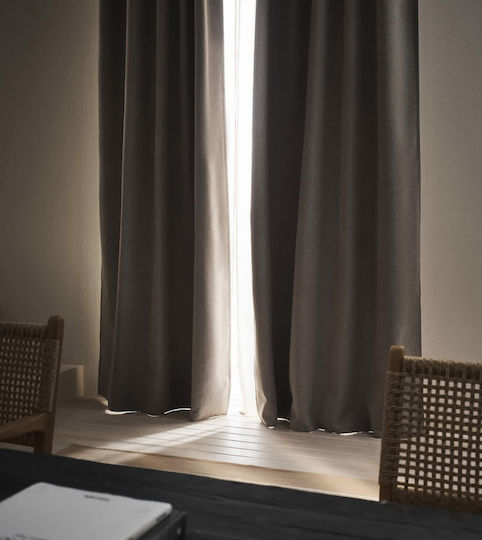 Gofis Home Verdunkelung Mit Bleistiftfalten Graue 155x280cm Gofis Home Verdunkelung Mit Bleistiftfalten Graue 155x280cm