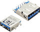 Conector USB Laptop 9 Pin USB 3.0 A Femelă Jack Port Toshiba L70-b Cod 1-usb002