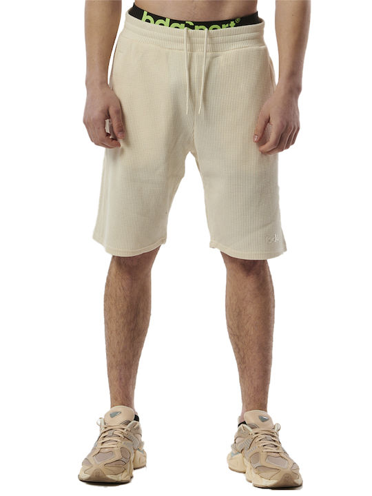 Body Action Waffle Men's Shorts Cream