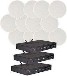 Adastra Smart Pack Ceiling Speakers with Blueto...