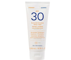 Korres Yoghurt SPF30 200 мл