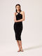 Sommer Damenkleid Schwarz DV-FIXI+Schwarz
