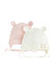Set Căciuli Copii Textil Roz 2buc
