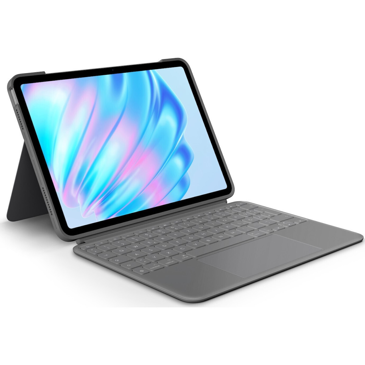 Logitech Combo Touch Флип Капак с Клавиатура на Немски Оксфорд Сив